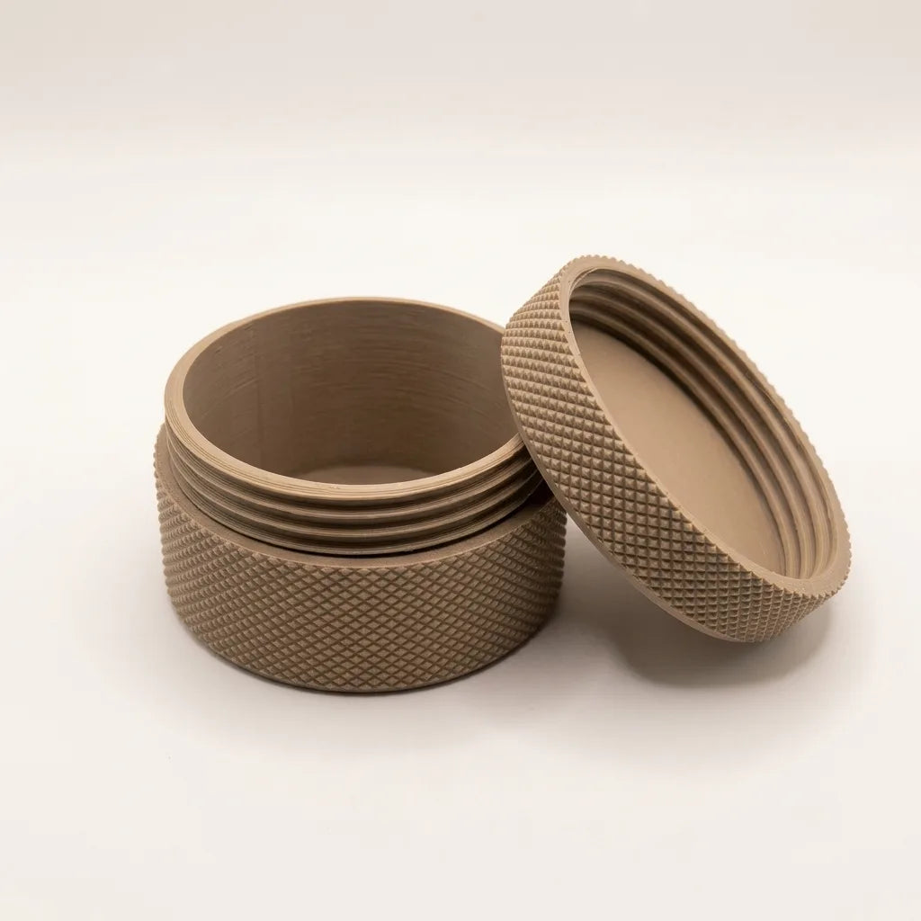 Small screw-lid container