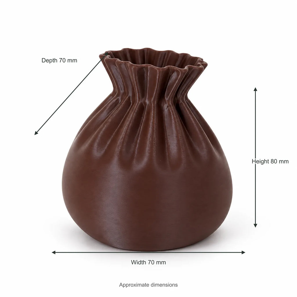 Drawstring Vase