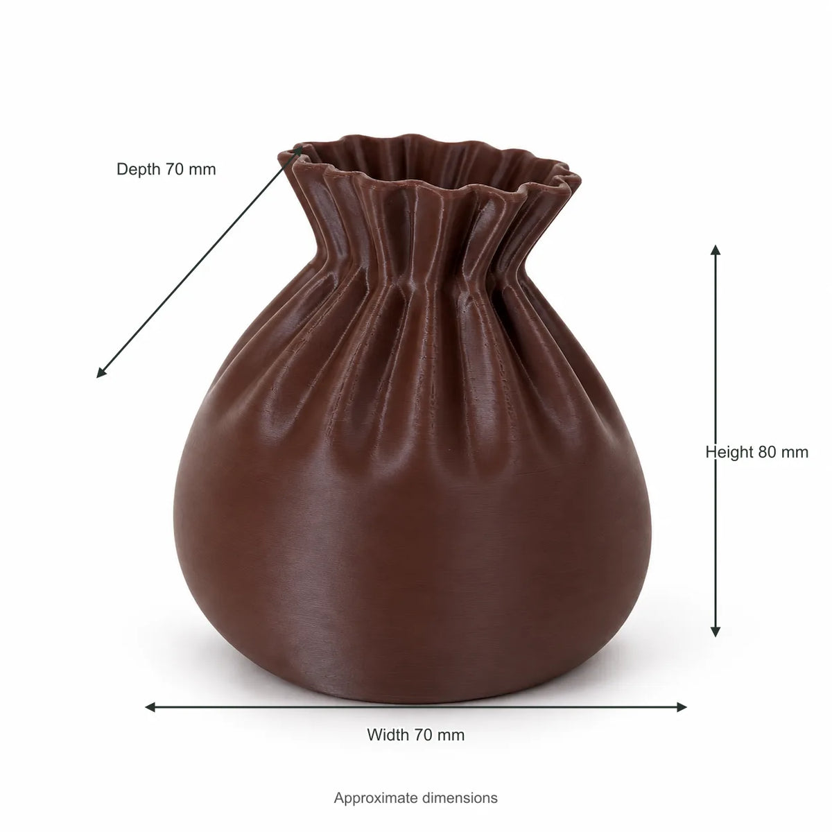 Drawstring Vase