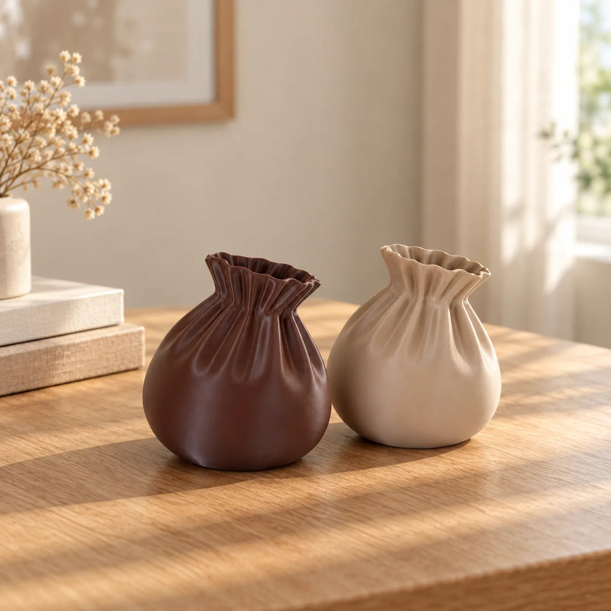 Drawstring Vase