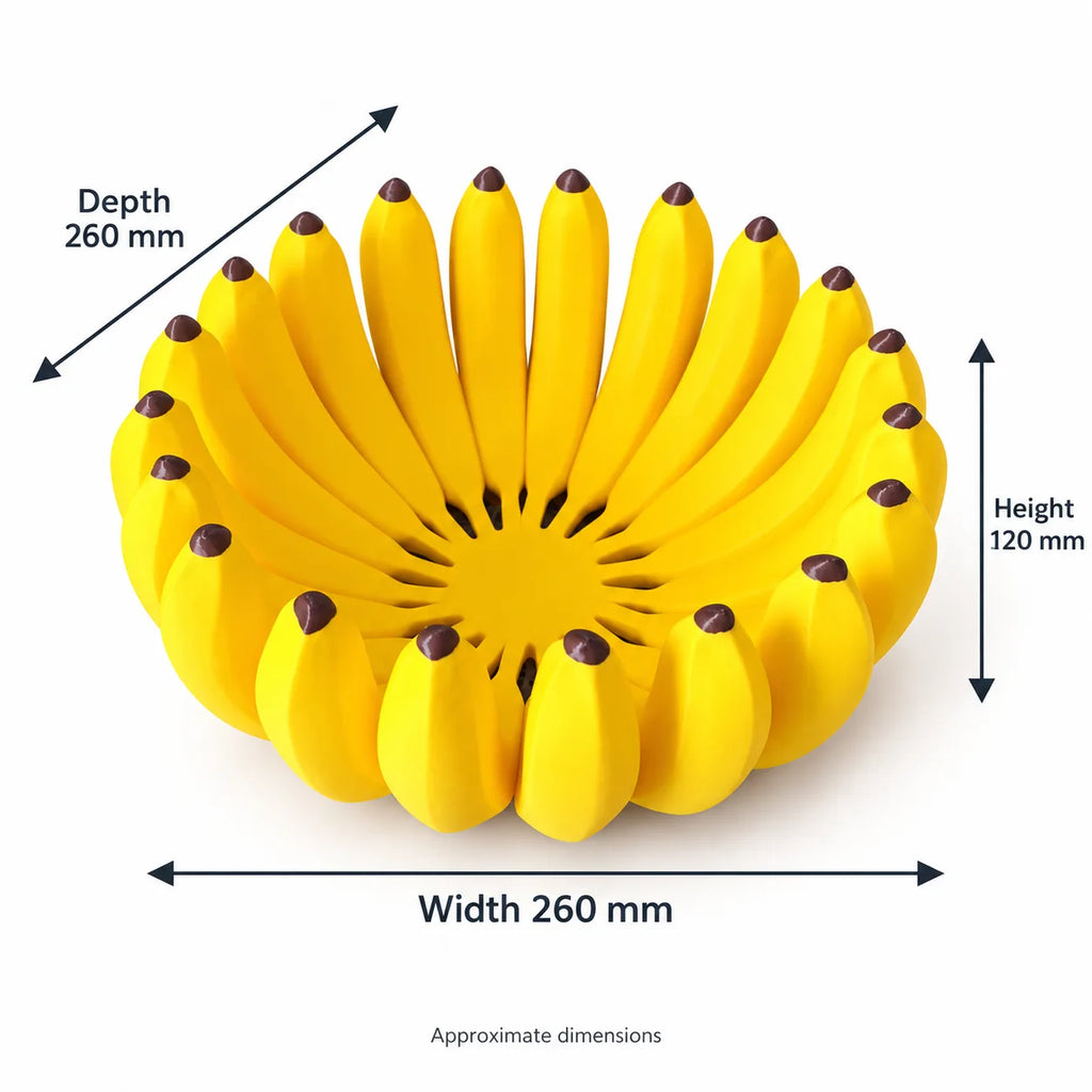 Banana fruit bowl, large