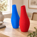 Diamond-textured vase